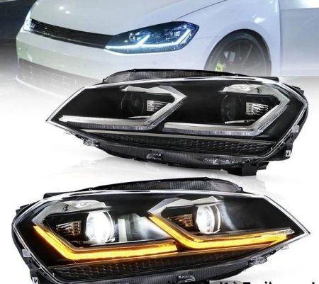 GOLF 7 LED شكل الـ 7.5 (سبلفر)