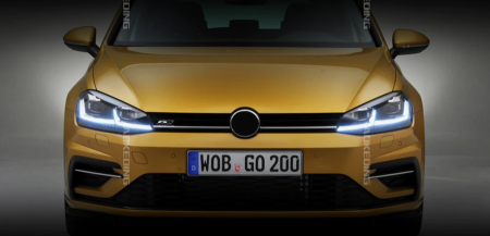 GOLF 7.5 LED LIGHT (سيلفر)