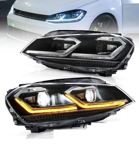VW GOLF 7 (شكل الـ 7.5 سيلفر)