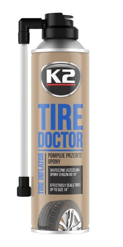 معالج ثقوب الأطارات K2 TIRE DOKTOR