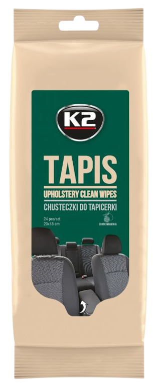 مناديل لتنظيف الاقمشة K2 TAPIS <br> <span class='text-color-warm'>سيتوفر قريباً</span>